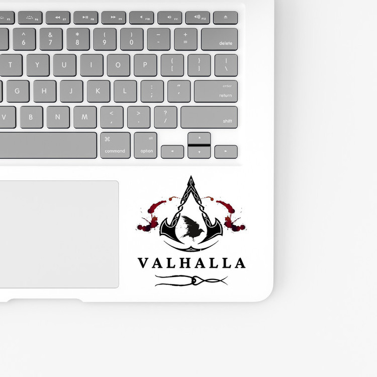 استیکر لپ تاپ و موبایل بووم طرح سریال Vikings مدل Valhalla Symptom کد UV056