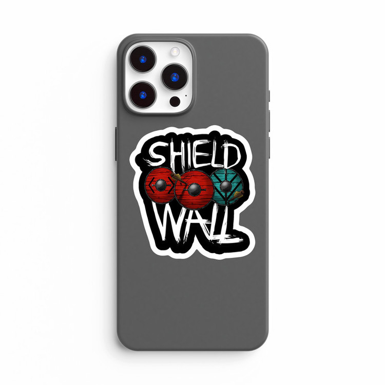 استیکر لپ تاپ و موبایل بووم طرح سریال Vikings مدل Shield Wall کد UV075