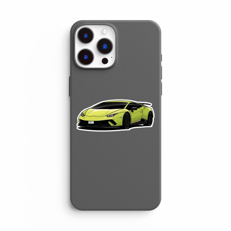 استیکر لپ تاپ و موبایل بووم طرح ماشین مدل Lamborghini کد UV078