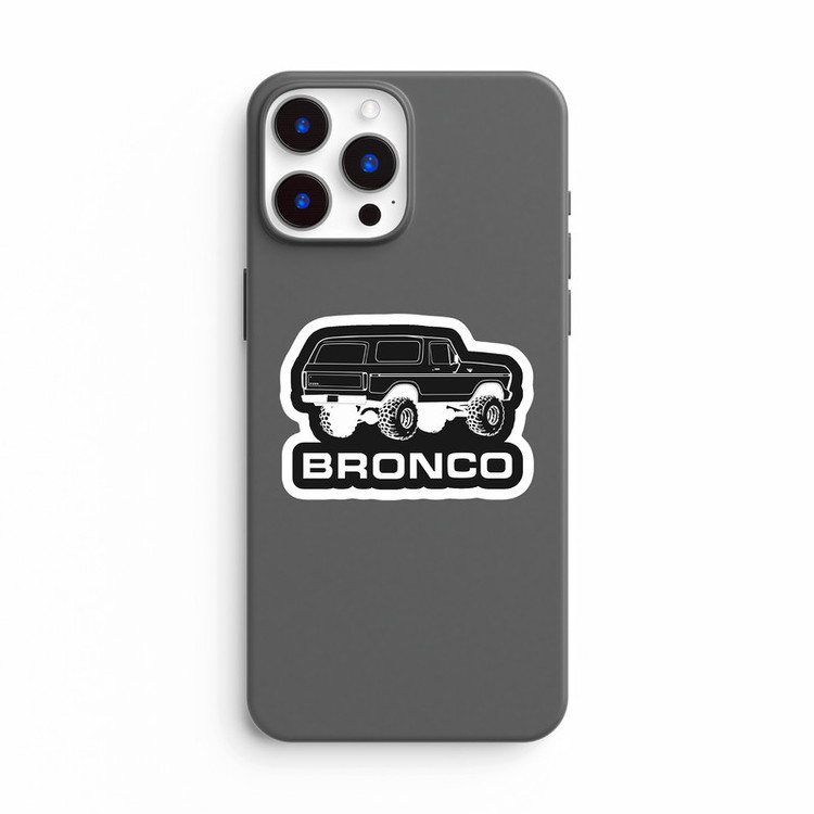 استیکر لپ تاپ و موبایل بووم طرح ماشین مدل Bronco کد UV059