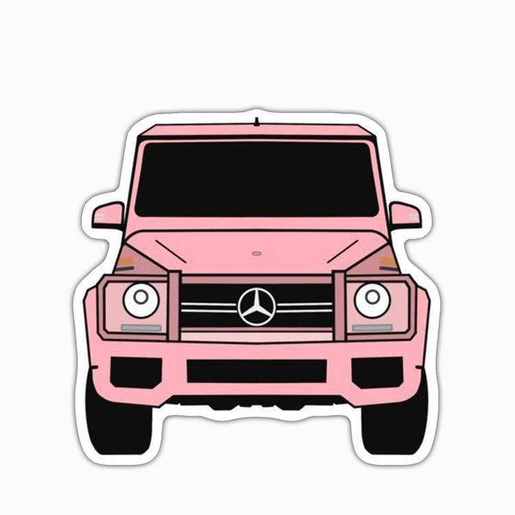 استیکر لپ تاپ و موبایل بووم طرح ماشین مدل Benz G class کد UV027