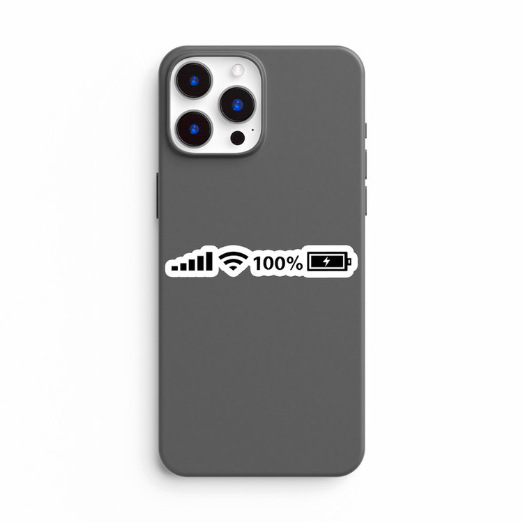 استیکر لپ تاپ و موبایل بووم طرح Full Battery کد UV026