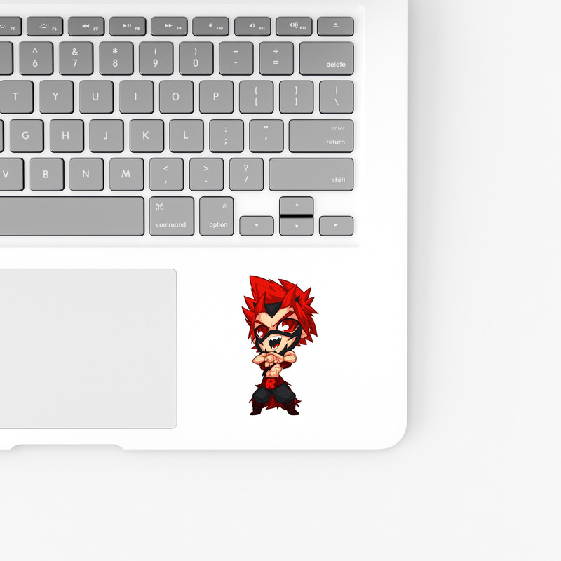 استیکر لپ تاپ و موبایل بووم طرح Chibi کد PS129