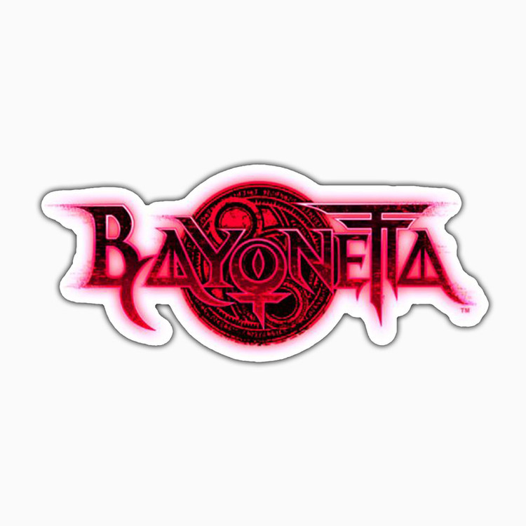 استیکر لپ تاپ و موبایل بووم طرح Bayonetta کد PS154