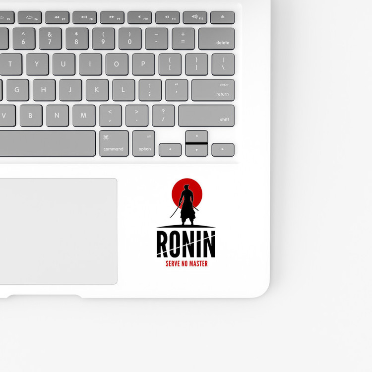 استیکر لپ تاپ و موبایل بووم طرح انیمه مدل Ronin کد PS141
