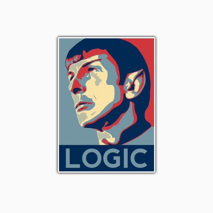 استیکر لپ تاپ و موبایل بووم طرح Logic مدل RB کد FR4