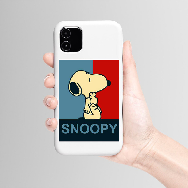 استیکر لپ تاپ و موبایل بووم طرح کارتونی مدل Snoopy کد TA26