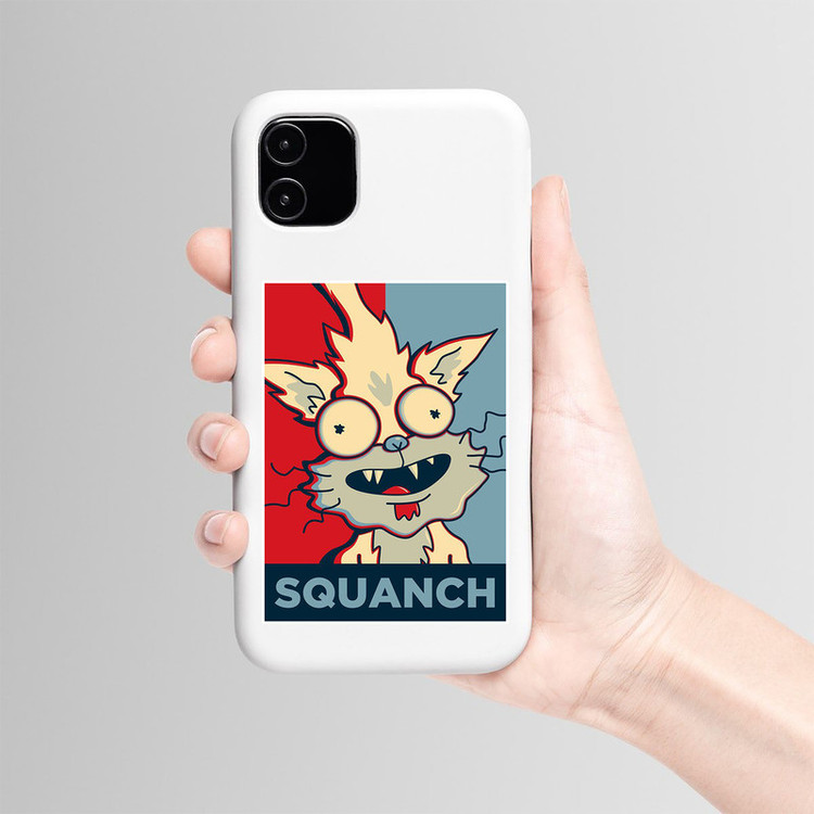 استیکر لپ تاپ و موبایل بووم طرح ریک و مورتی مدل Squanchii کد TA28