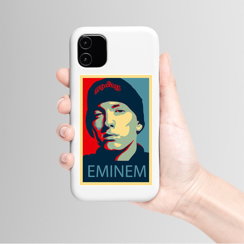 استیکر لپ تاپ و موبایل بووم طرح رپر معروف مدل Eminem کد TA32