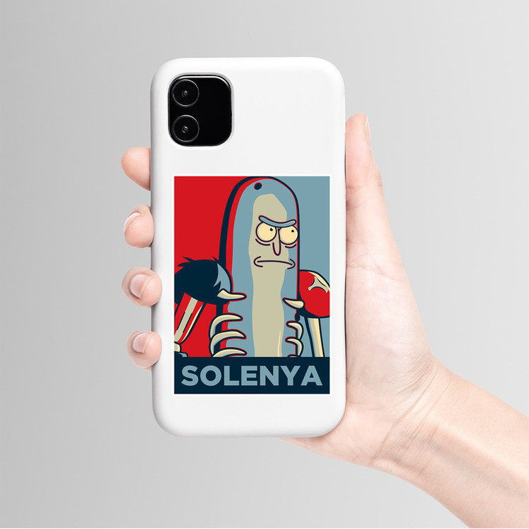 استیکر لپ تاپ و موبایل بووم طرح کارتونی مدل Pickle Rick کد TA34