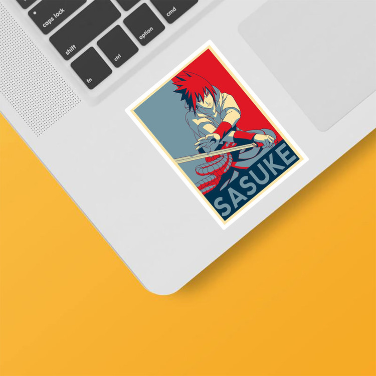 استیکر لپ تاپ و موبایل بووم طرح Anime Naruto مدل Sasuke کد TA7