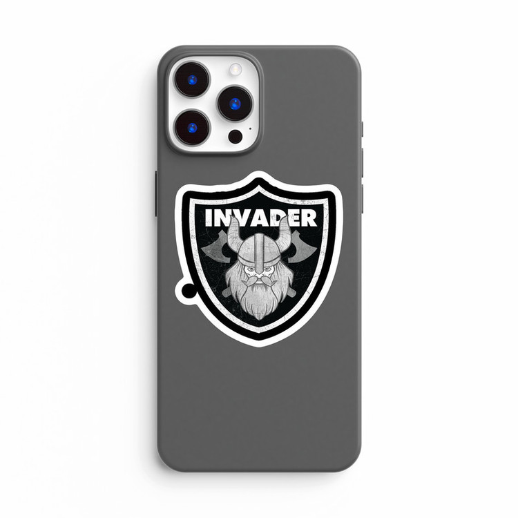 استیکر لپ تاپ و موبایل بووم طرح سریال Vikings مدل Invader کد LB82