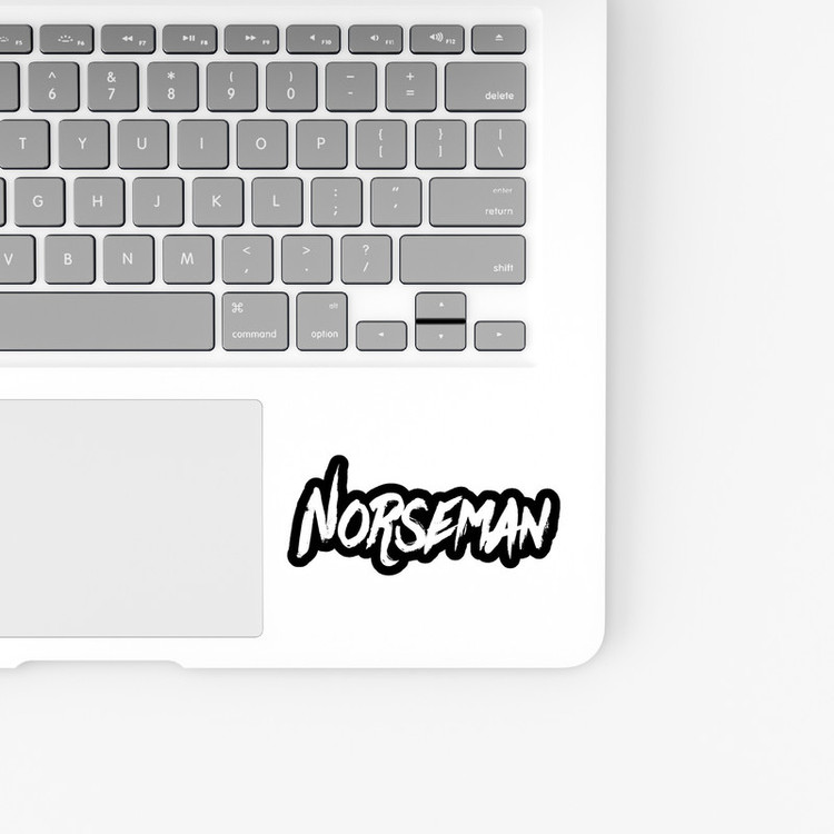استیکر لپ تاپ و موبایل بووم طرح سریال Vikings مدل Norseman کد LB69