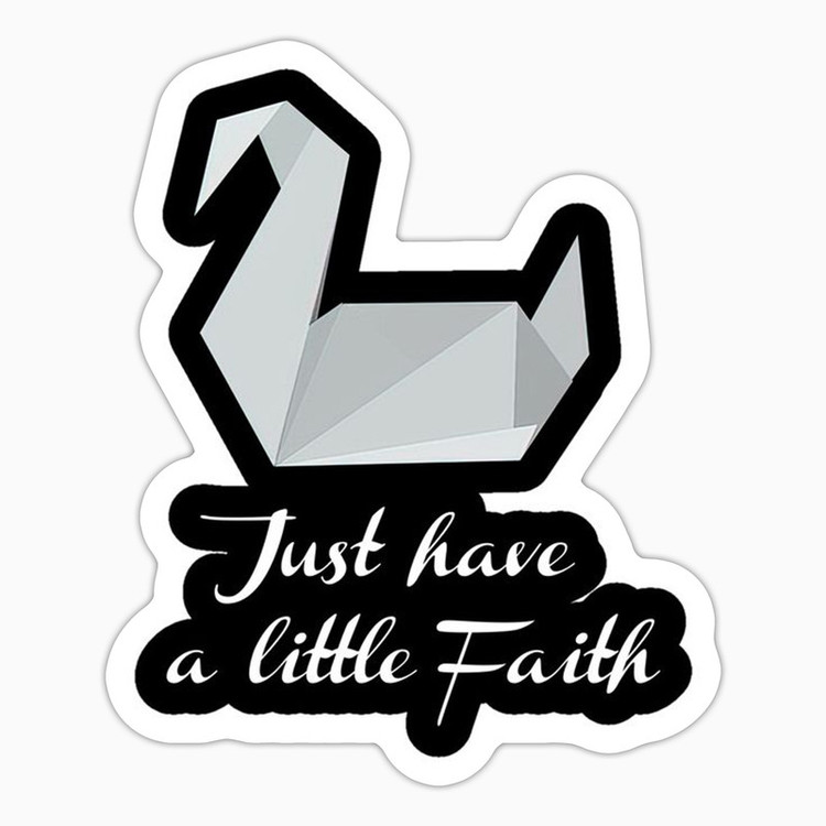 استیکر لپ تاپ و موبایل بووم طرح سریال فرار از زندان مدل Have Faith کد LB88