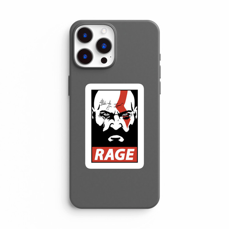 استیکر لپ تاپ و موبایل بووم طرح بازی مدل خدای جنگ Rage کد LA64