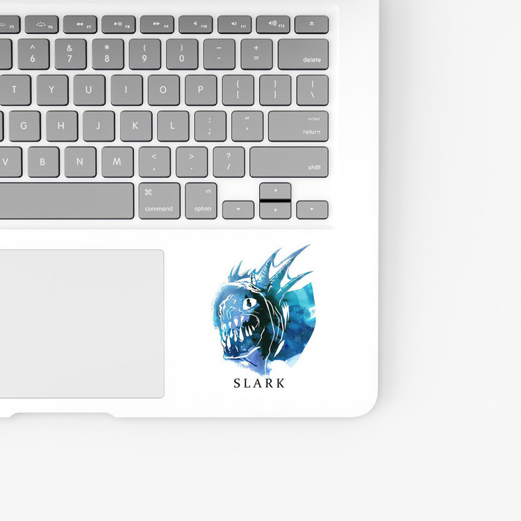 استیکر لپ تاپ و موبایل بووم طرح بازیDota2 مدل Slark کد LA86