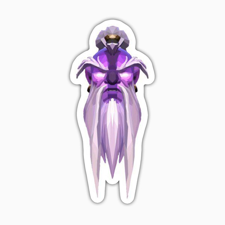 استیکر لپ تاپ و موبایل بووم طرح بازی Dota2 مدل Void Spirit کد LA10