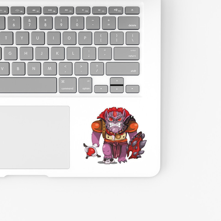 استیکر لپ تاپ و موبایل بووم طرح بازی Dota2 مدل Lion کد LA19