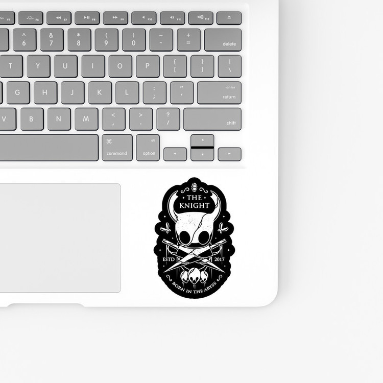 استیکر لپ تاپ و موبایل بووم طرح The Knight مدل Abyss کد ZX024