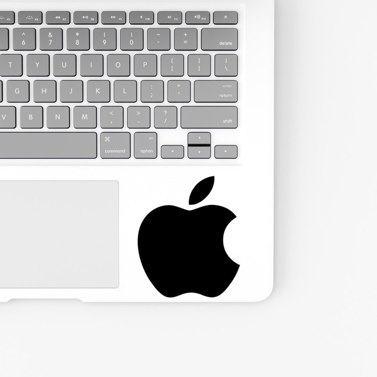 استیکر لپ تاپ و موبایل بووم طرح لوگو iphone کد ZX058