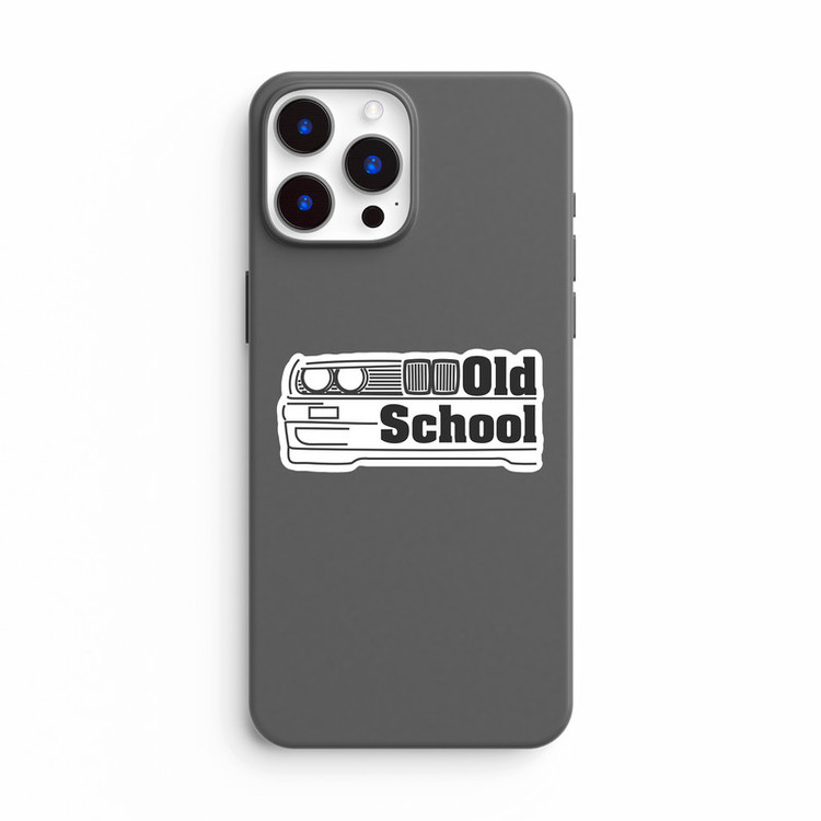 استیکر لپ تاپ و موبایل بووم طرح ماشین مدل Old School کد ZX087