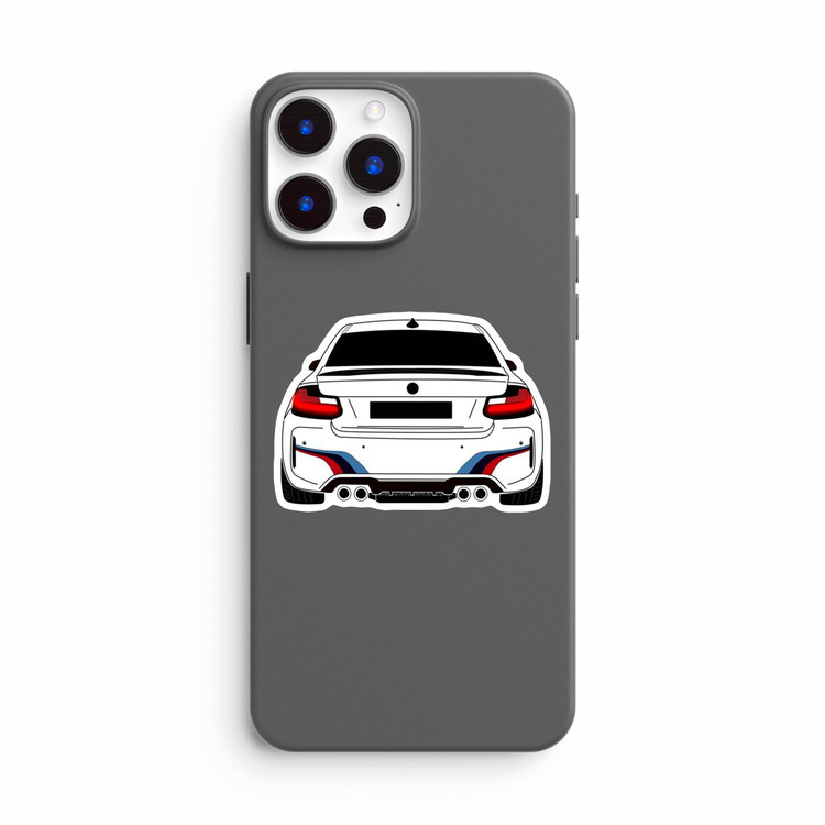 استیکر لپ تاپ و موبایل بووم طرح ماشین مدل BMW M3 کد ZX016