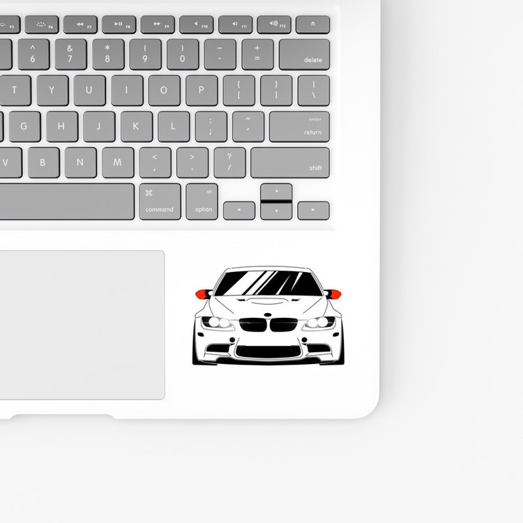 استیکر لپ تاپ و موبایل بووم طرح ماشین مدل BMW M3 کد ZX012
