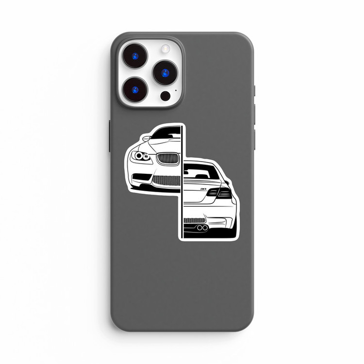 استیکر لپ تاپ و موبایل بووم طرح ماشین مدل BMW E92 کد ZX090