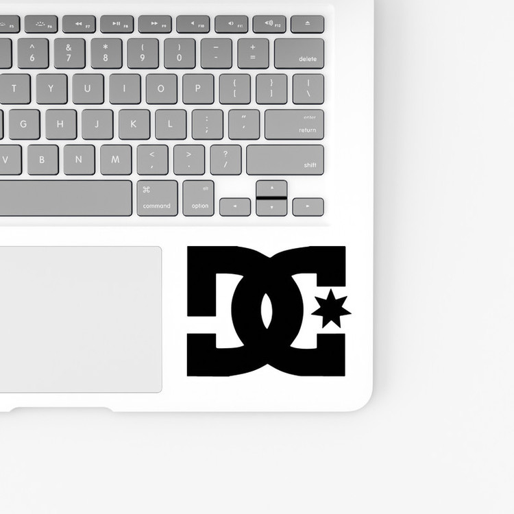 استیکر لپ تاپ و موبایل بووم طرح کفش مدل DC کد ZX060