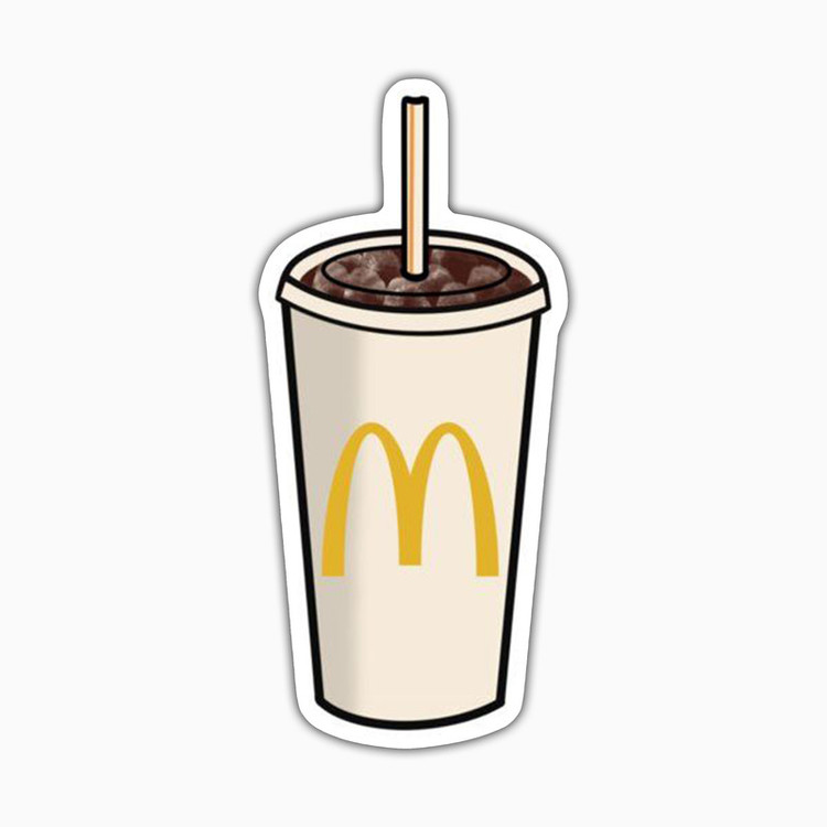 استیکر لپ تاپ و موبایل بووم طرح Diet Coke کد ZX067