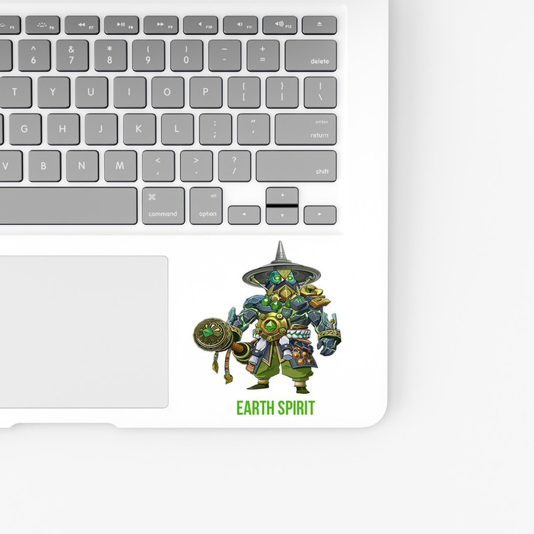 استیکر لپ تاپ و موبایل بووم طرح بازی Dota2 مدل Earth Spirit کد ZX071