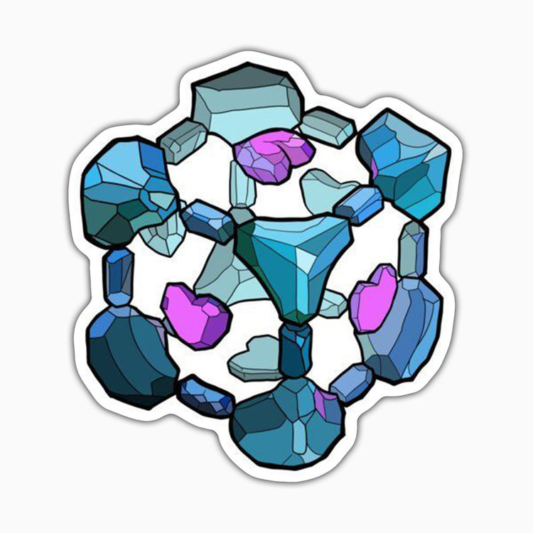 استیکر لپ تاپ و موبایل بووم طرح بازی Dota2 کد ZX075