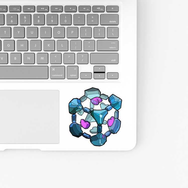 استیکر لپ تاپ و موبایل بووم طرح بازی Dota2 کد ZX075