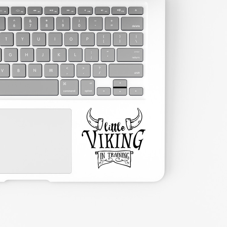 استیکر لپ تاپ و موبایل بووم طرح Little Viking کد LB48