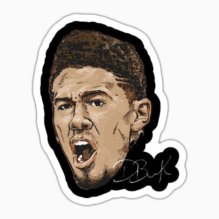 استیکر لپ تاپ و موبایل بووم طرح Devin Booker کد LB60