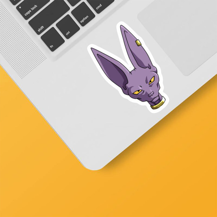 استیکر لپ تاپ و موبایل بووم طرح گربه کد ET30
