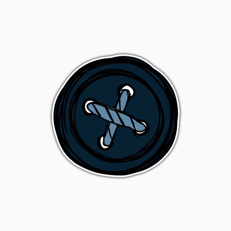 استیکر لپ تاپ و موبایل بووم طرح دکمه کد ET26