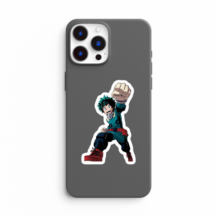 استیکر لپ تاپ و موبایل بووم طرح انیمه My Hero Academy مدل Deku7 کد BM11