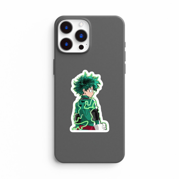 استیکر لپ تاپ و موبایل بووم طرح انیمه My Hero Academy مدل Deku2 کد BM133