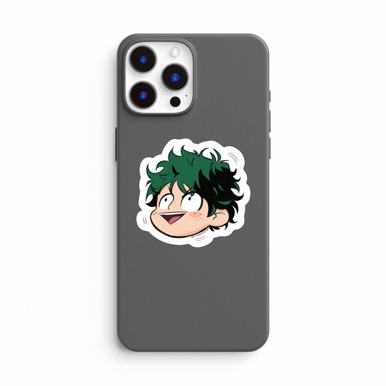 استیکر لپ تاپ و موبایل بووم طرح انیمه My Hero Academy مدل Baka Deku کد BM116