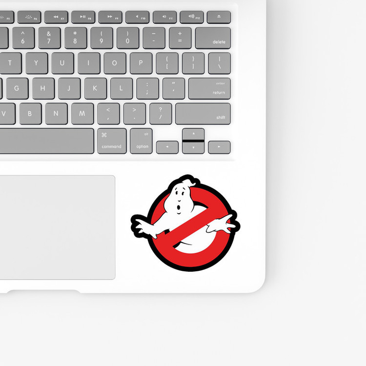 استیکر لپ تاپ و موبایل بووم طرح Ghost Busters مدل لوگو کد BM119
