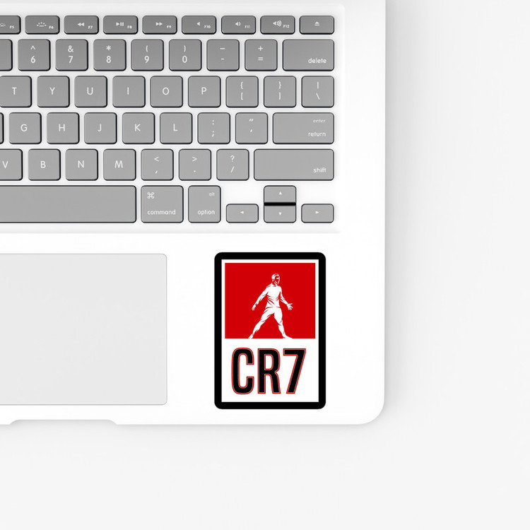 استیکر لپ تاپ و موبایل بووم طرح رونالدو مدل CR7 کد JD26