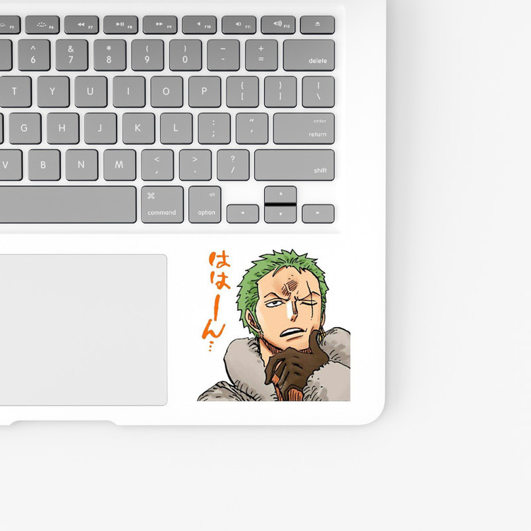 استیکر لپ تاپ و موبایل بووم طرح انیمه One Piece مدل Roronaoa Zoro کد JD27