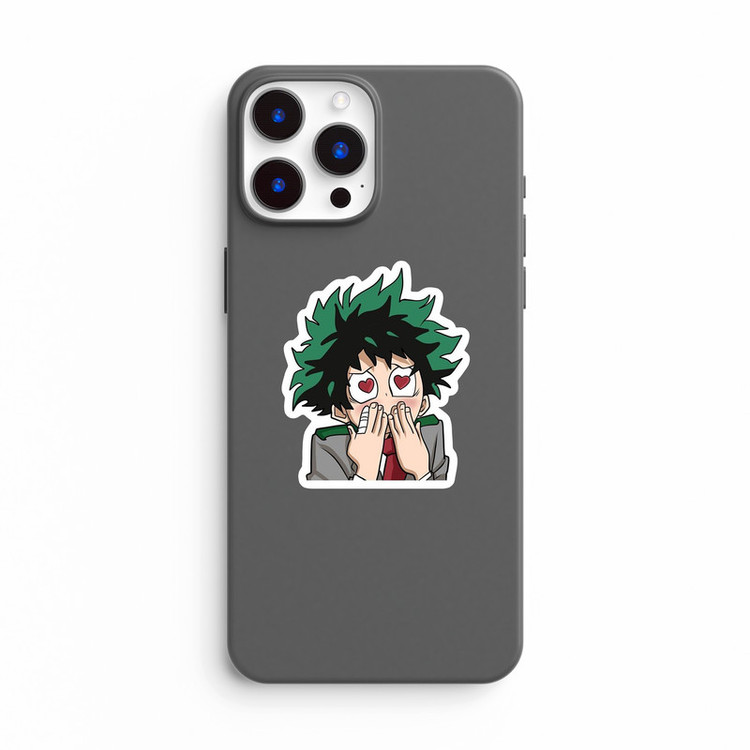 استیکر لپ تاپ و موبایل بووم طرح انیمه My Hero Academy مدل Deku8 کد JD49