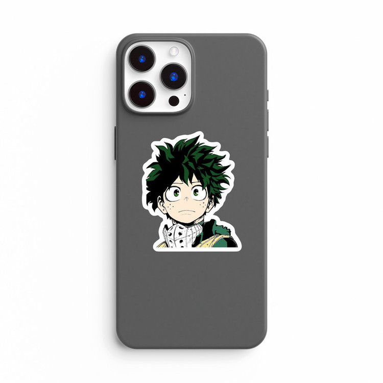 استیکر لپ تاپ و موبایل بووم طرح انیمه My Hero Academy مدل Deku5 کد JD11