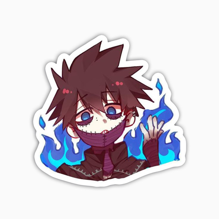 استیکر لپ تاپ و موبایل بووم طرح انیمه My Hero Academy مدل Cute Babi کد JD32