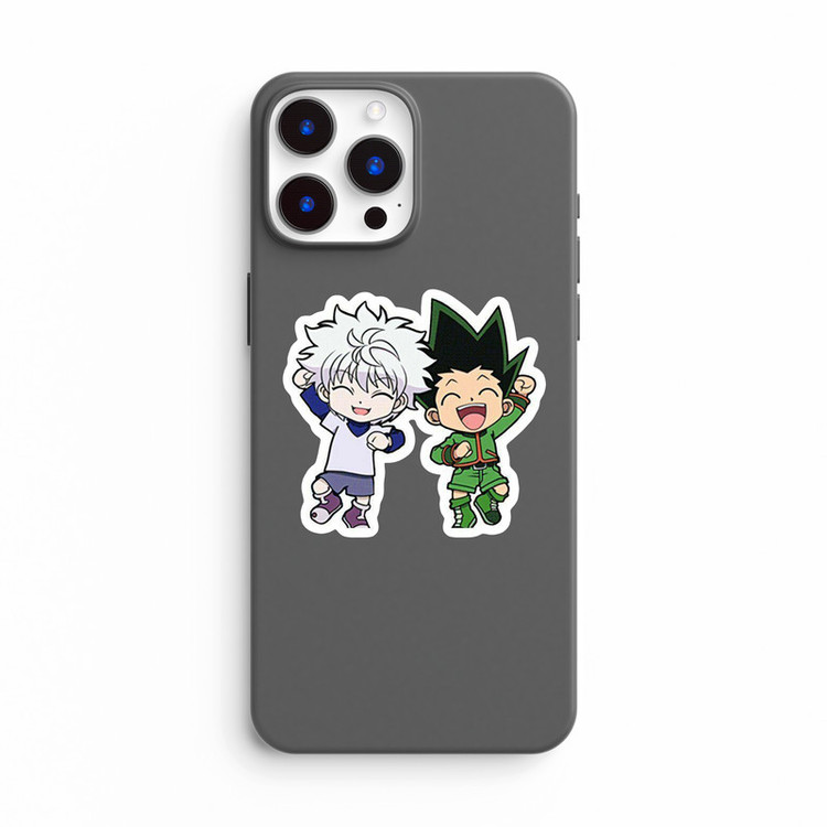 استیکر لپ تاپ و موبایل بووم طرح انیمه Hunter X Hunter مدل Killua Gon کد JD48