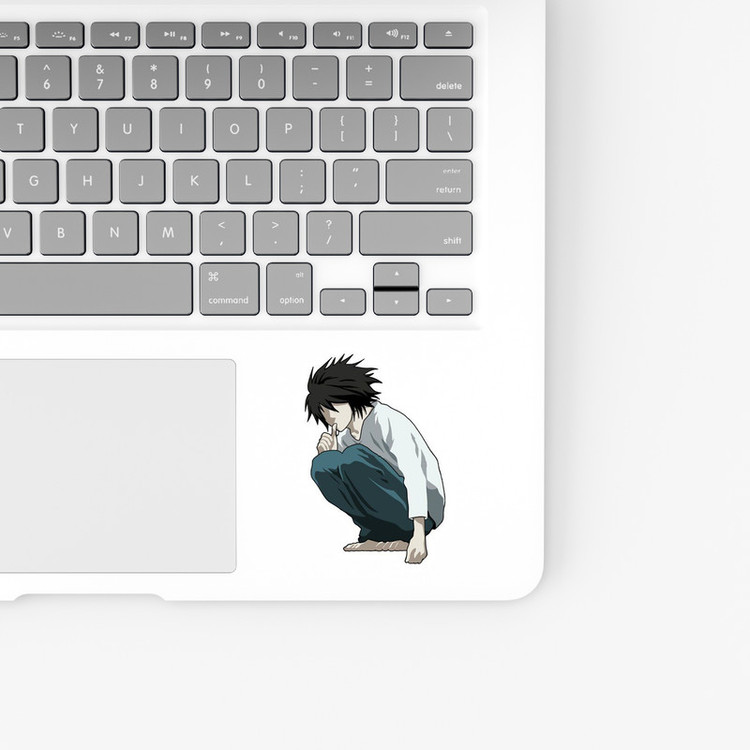 استیکر لپ تاپ و موبایل بووم طرح انیمه Death Note مدل EL کد JD18