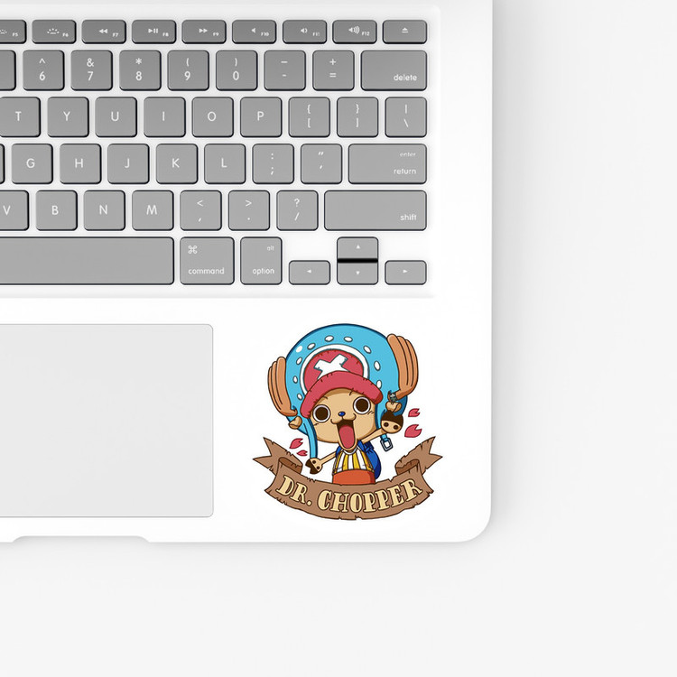 استیکر لپ تاپ و موبایل بووم طرح انیمه One Piece مدل Tony Tont Chopper کد BG21