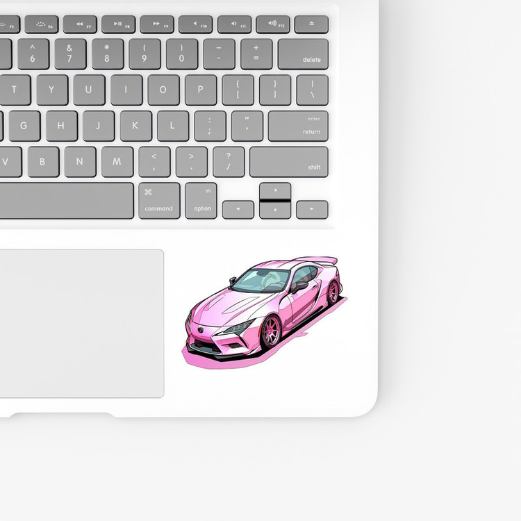 استیکر لپ تاپ و موبایل بووم طرح ماشین مدل Lexus کد KT94